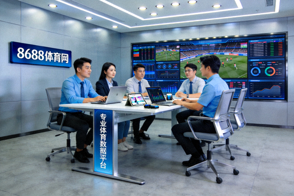 8688体育网团队与办公环境，展示专业体育数据平台的技术氛围